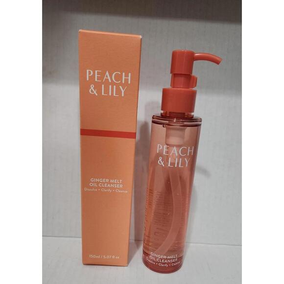 Peach & Lily Ginger Melt Oil Cleanser 150ml Face Wash Clarify Cleanse New - Picture 1 of 3